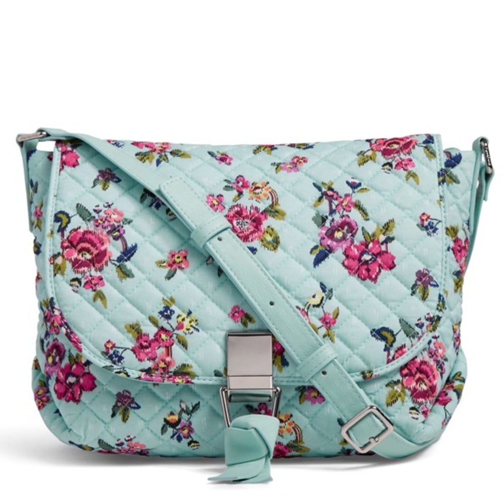 Vera Bradley Floral Carson Crossbody Gem